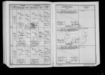1945 · házassági anyakönyv – az okirat képe