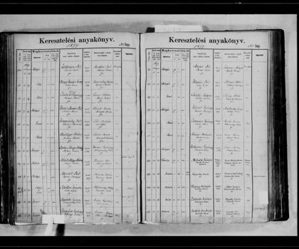 1877 · keresztelési anyakönyv – az okirat képe