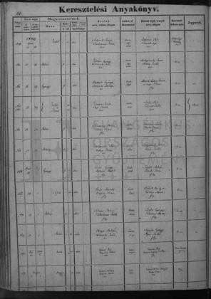 1859 · keresztelési anyakönyv – az okirat képe